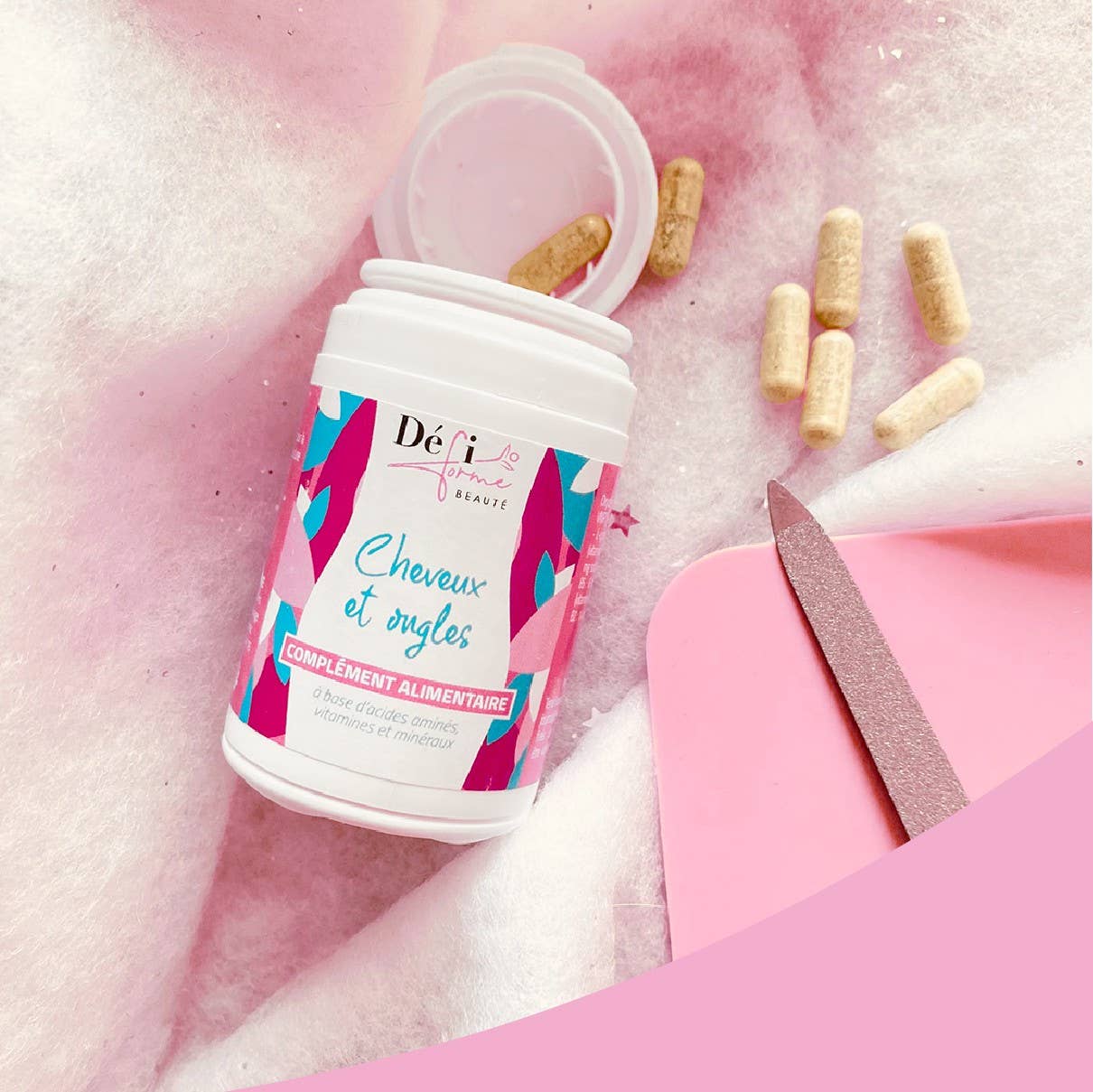 Défi Forme - Wholesale Voedingssupplement/vitamine - Haar en nagels verzorging - voedingssupplement met biotine en zink1