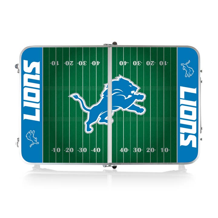 Detroit Lions Concert Table Mini Portable Table for wholesale by Picnic Time Family of Brands