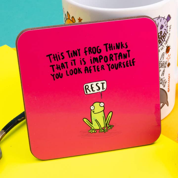 Liten groda av vila underlägg för wholesale av Katie Abey