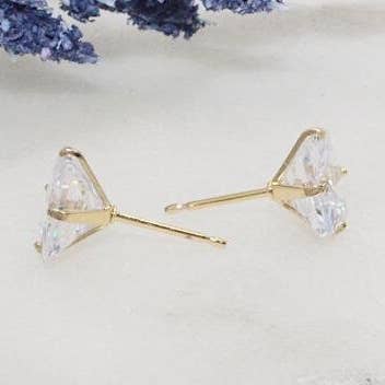 Cubic Zirconia Stud örhängen för wholesale av Cherie by Cherie