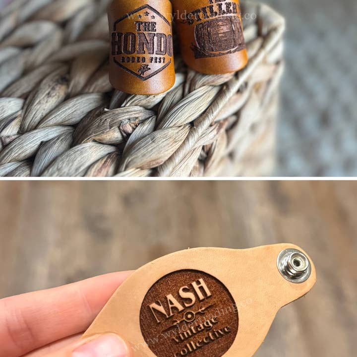 Wylder Trading Company - Wholesale Scarf Clip - Women's - Leather Bolo Scarf Slide 10+ | CUSTOM Logo or Wedding Favor6