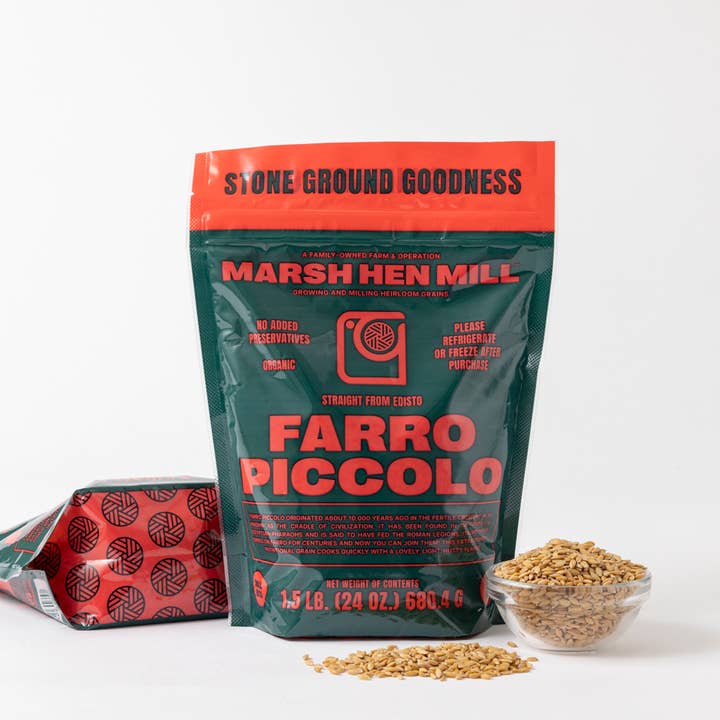 Marsh Hen Mill - Wholesale Whole Grains - Farro Piccolo 12 Pack Case