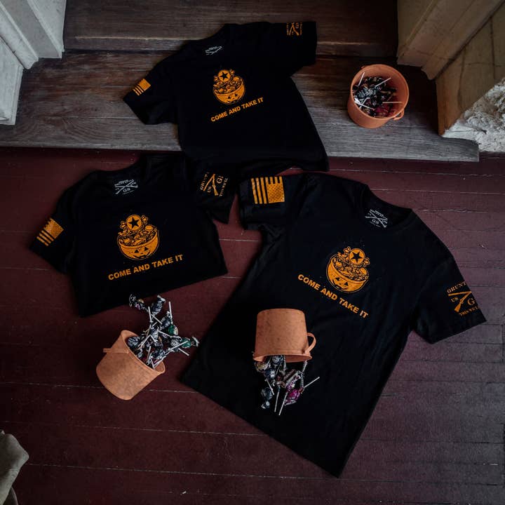 Grunt Style - Wholesale Screen Printed T-Shirt - Men's - Come And Take It - Candy2