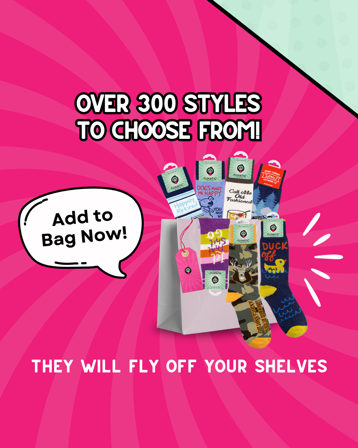 Funatic - About Face Designs - Nice Enough Merch Co - Wholesale Socks - Women's - Crushing This Mom Thing Socks| Gift | Funny | Funatic4