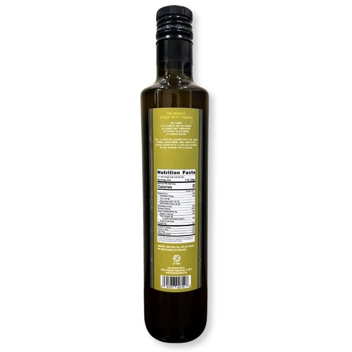Texas Hill Country Olive Co. - Wholesale Cocktail Mix/Syrup - Dirty Martini Olive Juice - 250ML