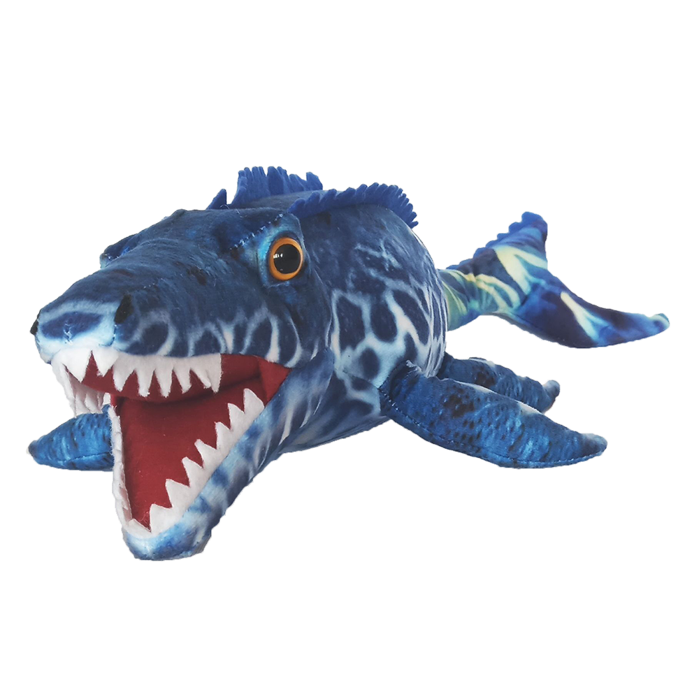 Texas Toy Distribution - Wholesale Stuffed/Plush Toy - Kids & Baby - Mosasaur 19.7" Dinosaur Plush Stuffed Animal3
