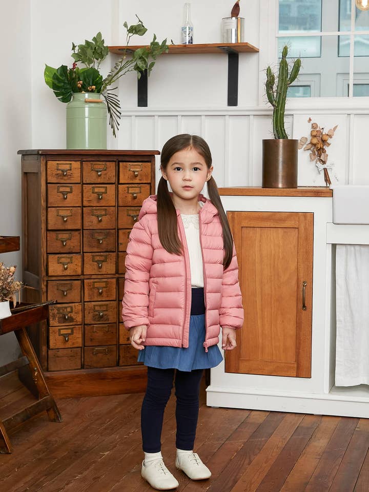 ToTo Heros - Wholesale Puffer Jacket - Kids - Lightweight Hooded Puffer Goose Down Jacket4