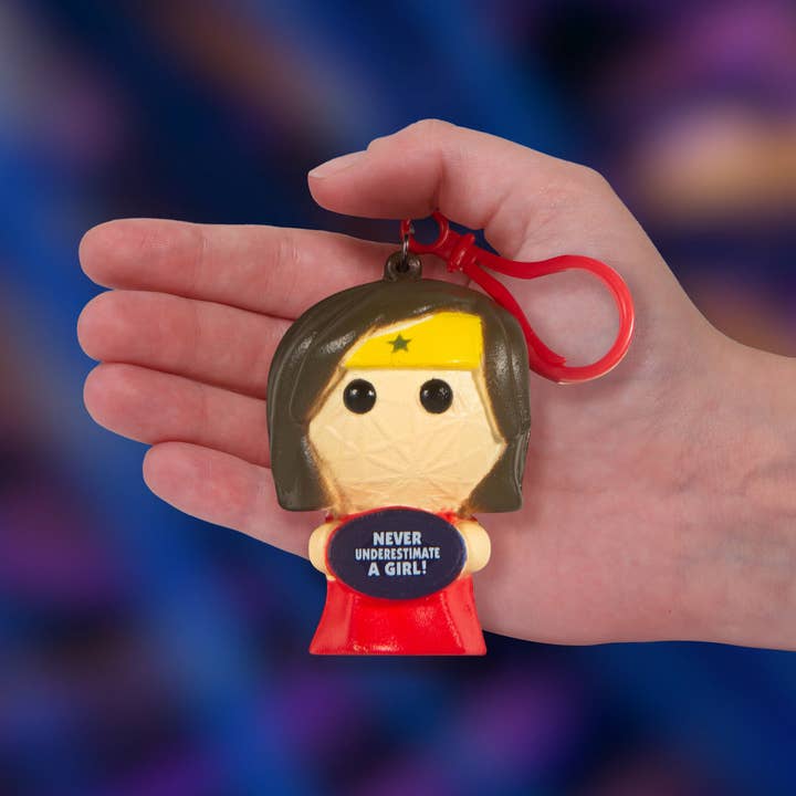 The H&H Group - Wholesale Keychain - Unisex - Watchover Voodoo Stress Doll - Wonder Girl - Keychain