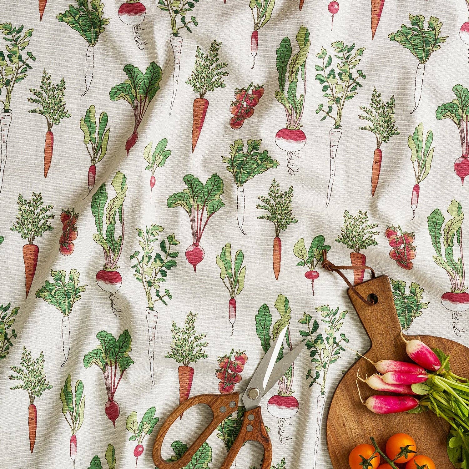 Sophie Allport – wholesale Curtain – Garden Vegetables Fabric By The Metre0