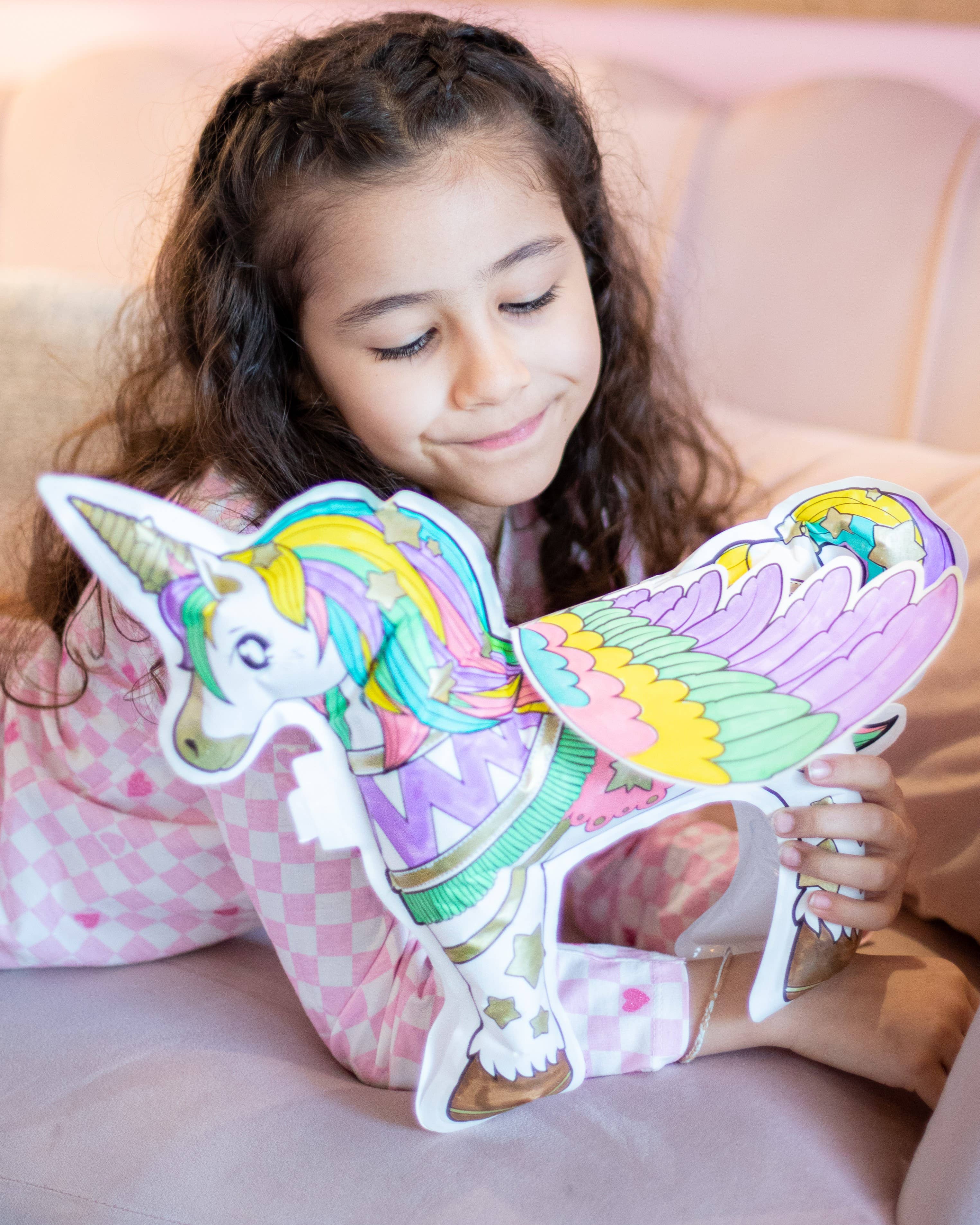 Wholesale Inflatable coloring page - Giant Unicorn Creart for your