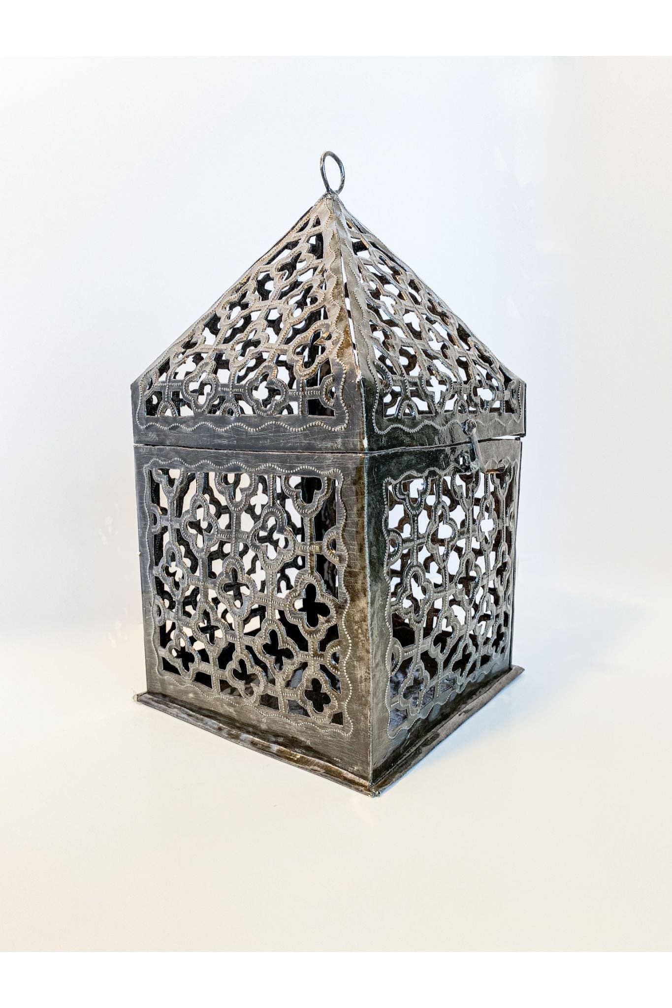 2nd Story Goods + Haiti Design Co - Wholesale Lantern - Recycled Metal Lantern3