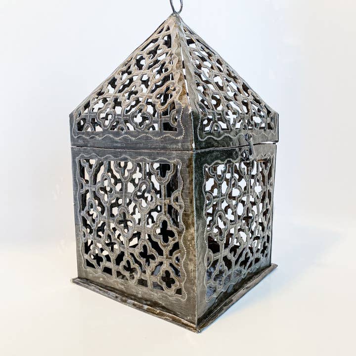 2nd Story Goods + Haiti Design Co - Wholesale Lantern - Recycled Metal Lantern3