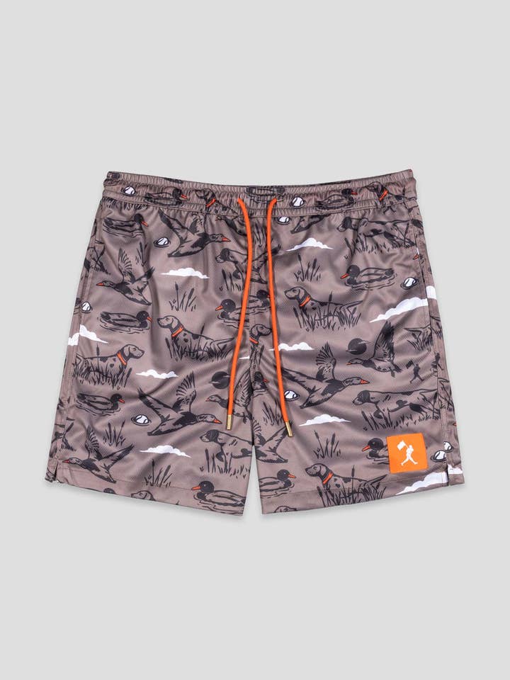 Shorts en maille d'air Hardball Hunter Diamond (Peau de daim) - Jeunesse pour la vente par Baseballism