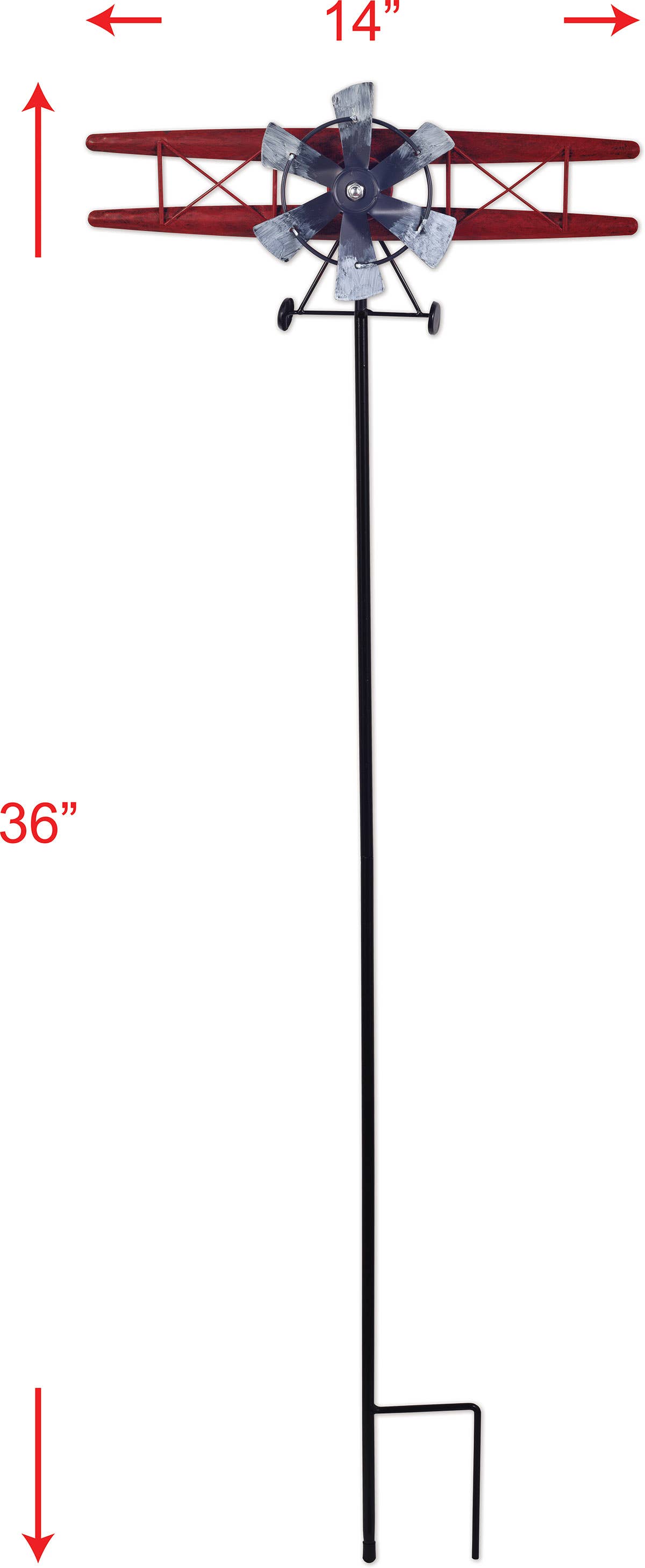 Sunset Vista Designs – wholesale Wind spinner – Airplane Spinner 36"1