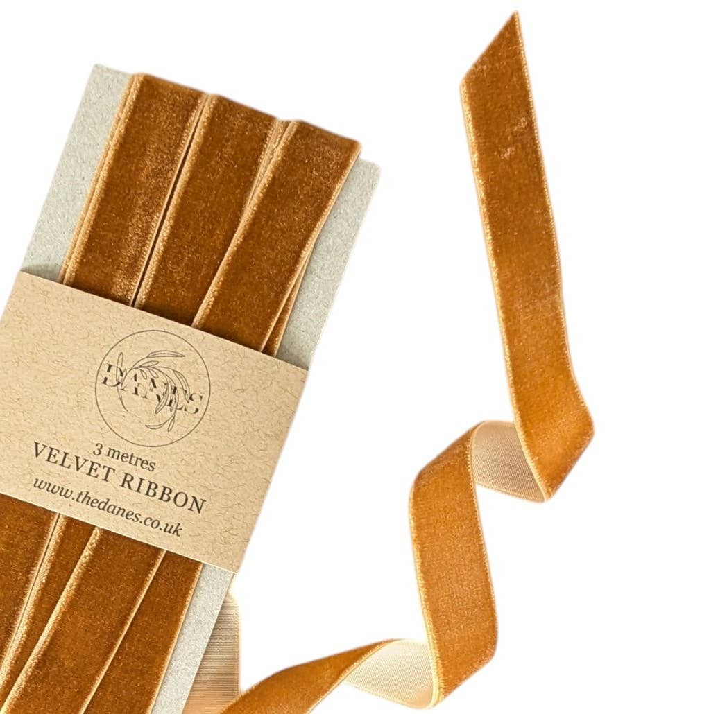 The Danes – wholesale Ribbon – Gift wrapping – Velvet Ribbon - 16mm x 3M1