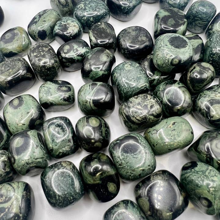 Oils and Auras - Wholesale Spiritual Stone/Crystal - Kambaba Jasper Crystal Tumble Stone