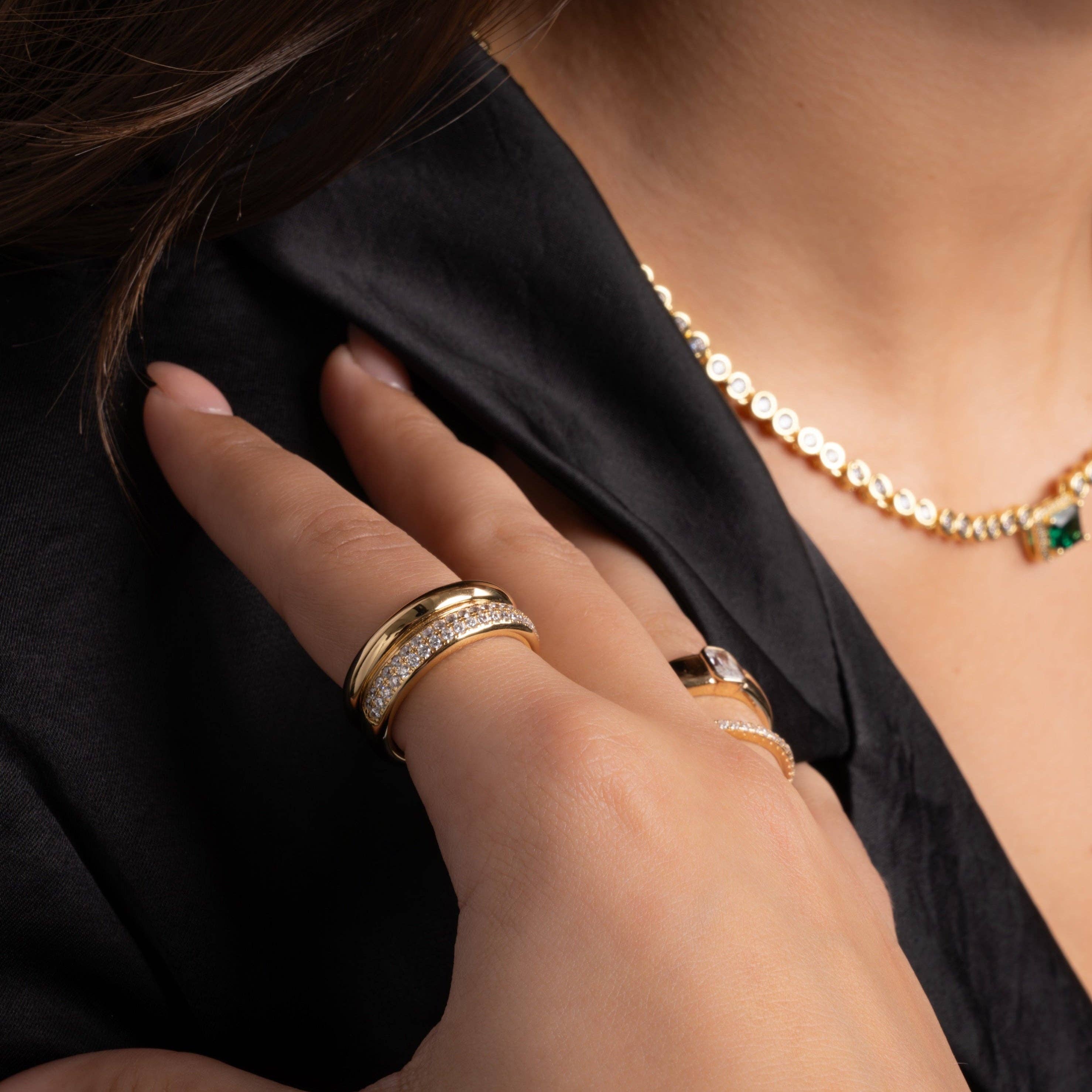 Sami Jewels - Wholesale Band/Stacked Ring - Double Band Ring3