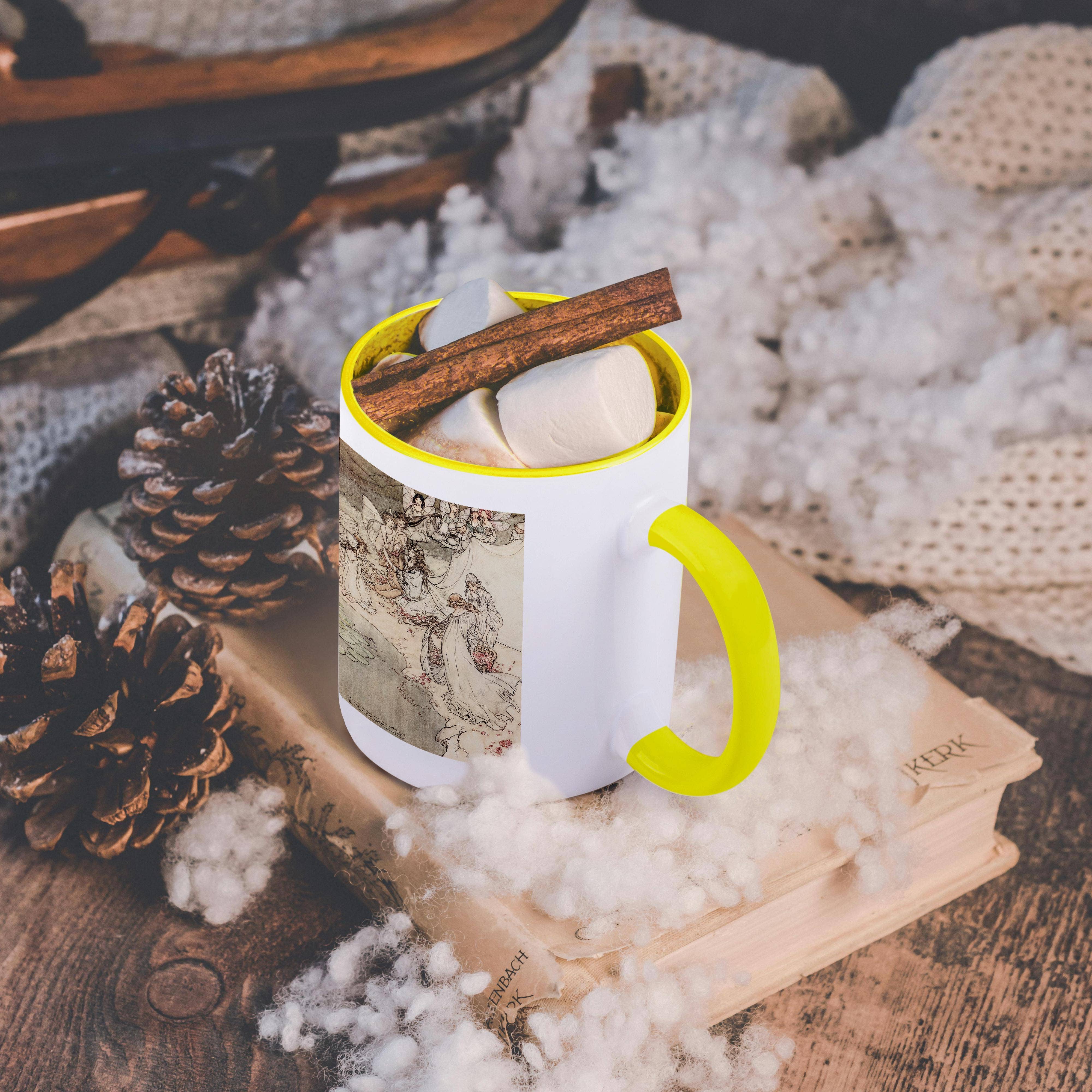 3dRose - Vente Tasse à café - 3dRose, Le Songe d'une nuit d'été, Arthur Rackham, Peinture de fée fantastique, Tasse5