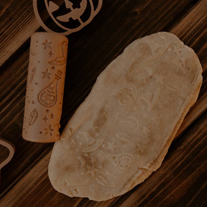 Kinfolk Pantry - Wholesale Art Set - Kids & Baby - Magic Potion Roller - Eco Pattern Playdough Roller2