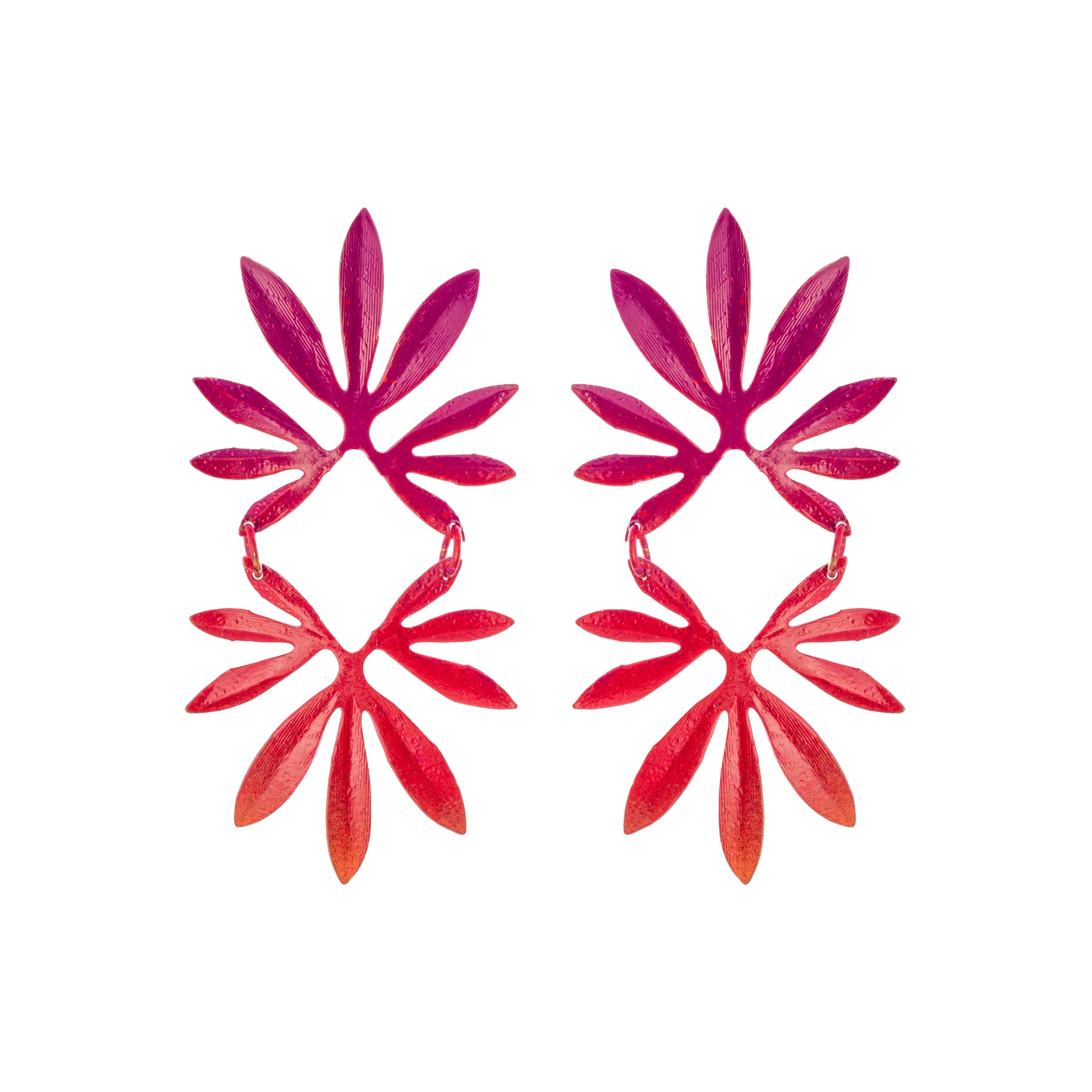 We Dream in Colour - Wholesale Dangle Earrings - Sunset Palmier