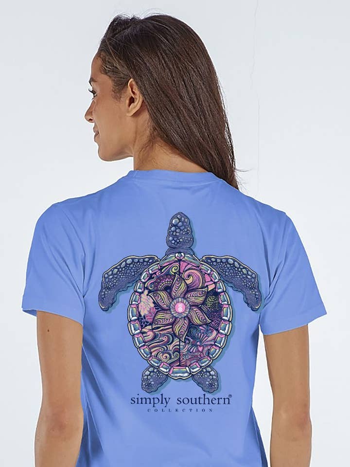 simply southern - Wholesale Screen Printed T-Shirt - Women's - SS-TRACKT1-MNDLA-WAVE