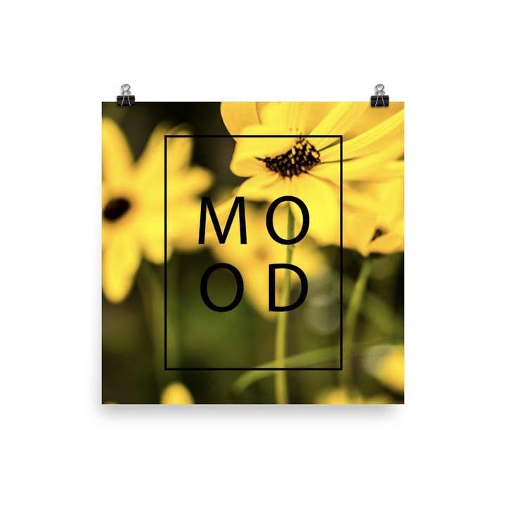 Don’t Kill My Mood Art Print for wholesale by Gavi Leveaux