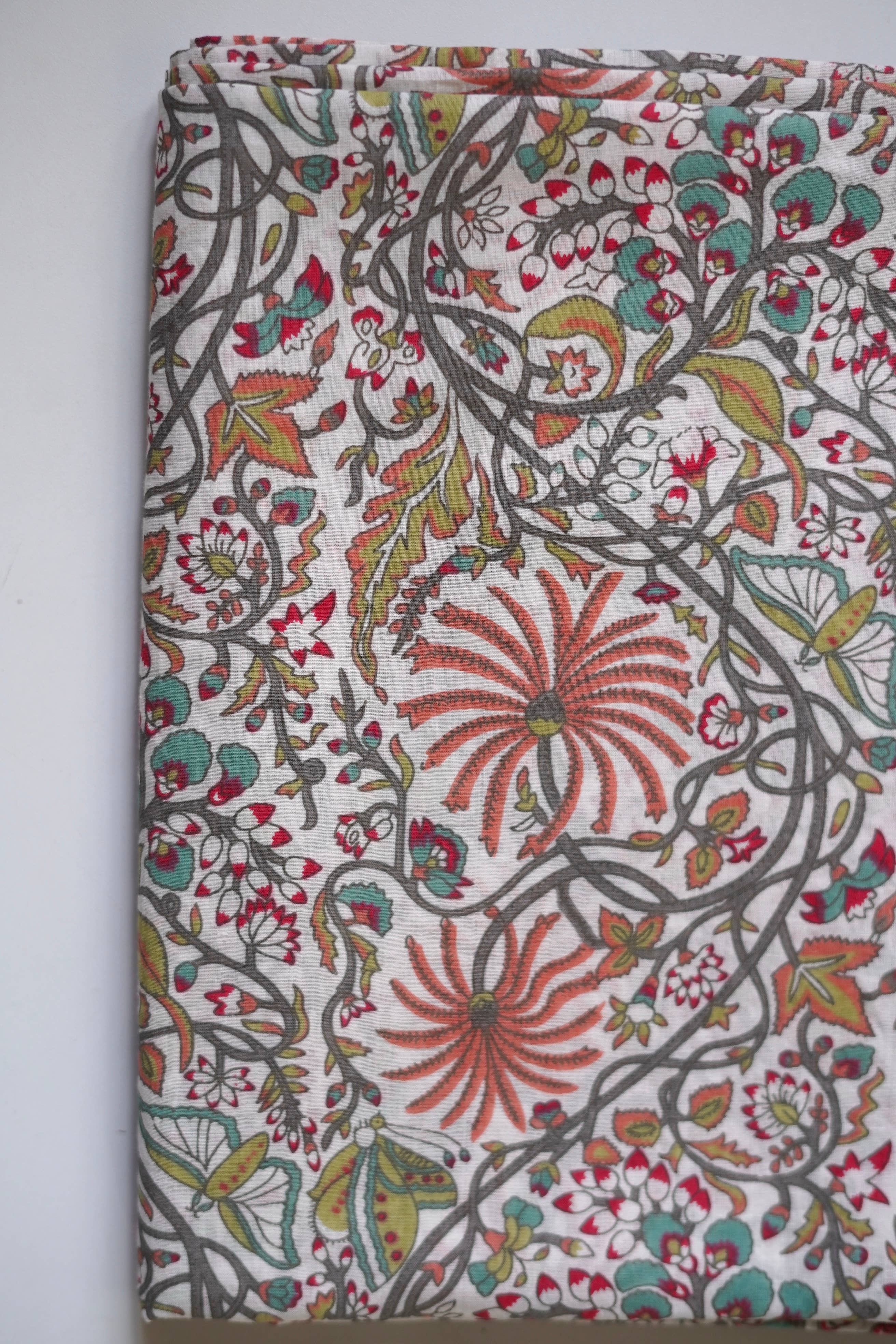 Annahmol - Wholesale Curtain - Vintage Inspired Botanical Sheer Curtains: Assorted Prints41