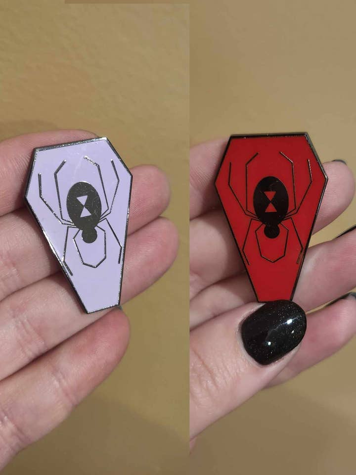 Pin Esmalte Aranha por atacado de CatHead Pins