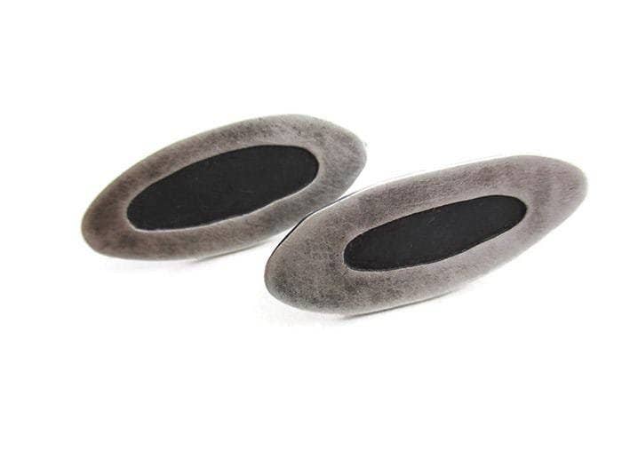 Kimya Joyas - Wholesale Dangle Earrings - Organic Silver Dangle Earrings4