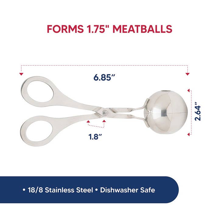 HIC - Harold Import Co. - Wholesale Kitchen Tool/Gadget - HIC Kitchen Meat Baller5