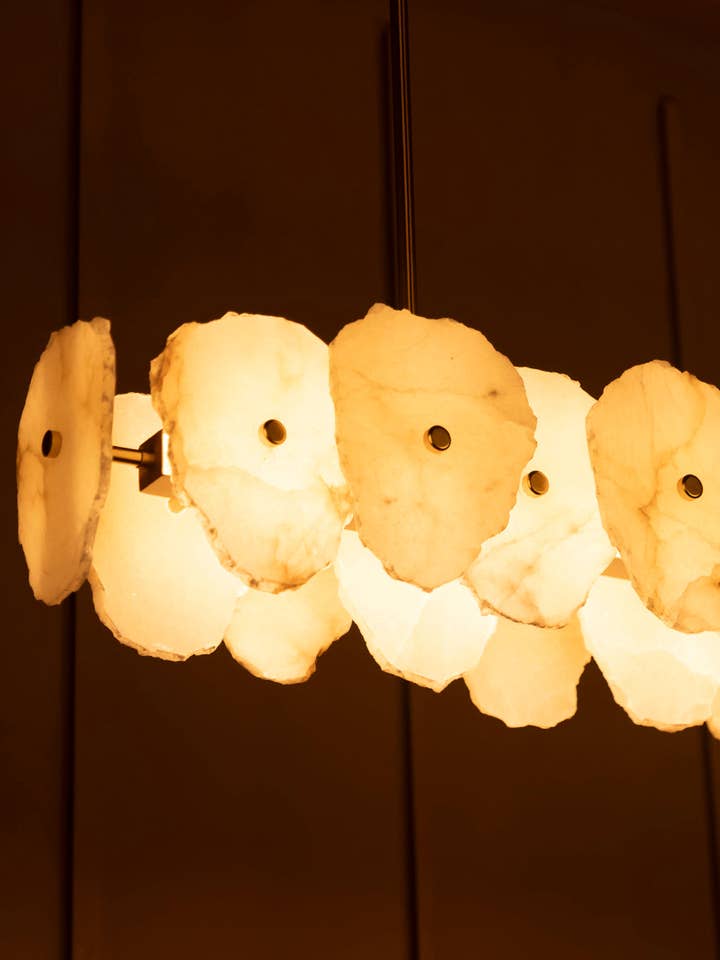 Antwerpen Antieke Marmeren Eettafelblad Led Kroonluchter voor wholesale door HEKA LIGHTING & TRADING LTD