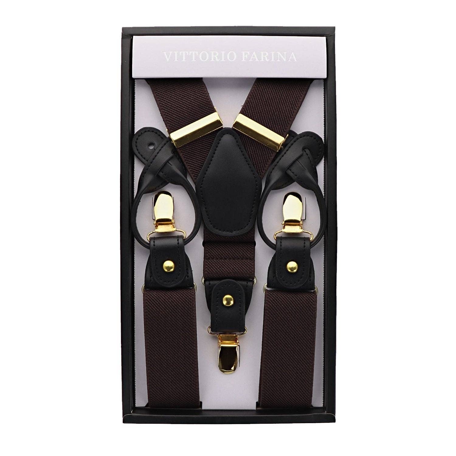 Dubal Brothers - Wholesale Suspenders - Men's - Vittorio Farina Men's Vibrant Colorful Convertible Suspender by Classy Cufflinks22