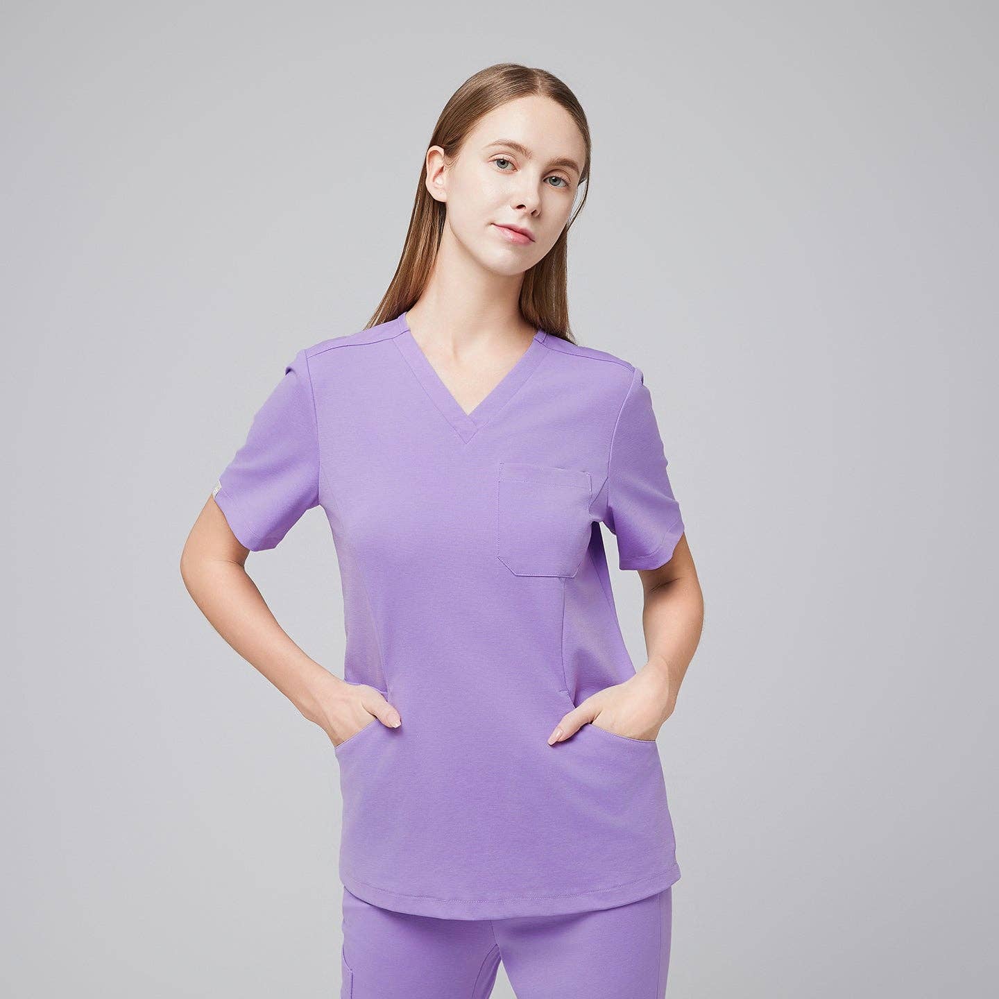 ZENIR – Engroshandel Sygeplejeruniform – til kvinder – ZENIR W-Soft stretch skrubtop til kvinder27