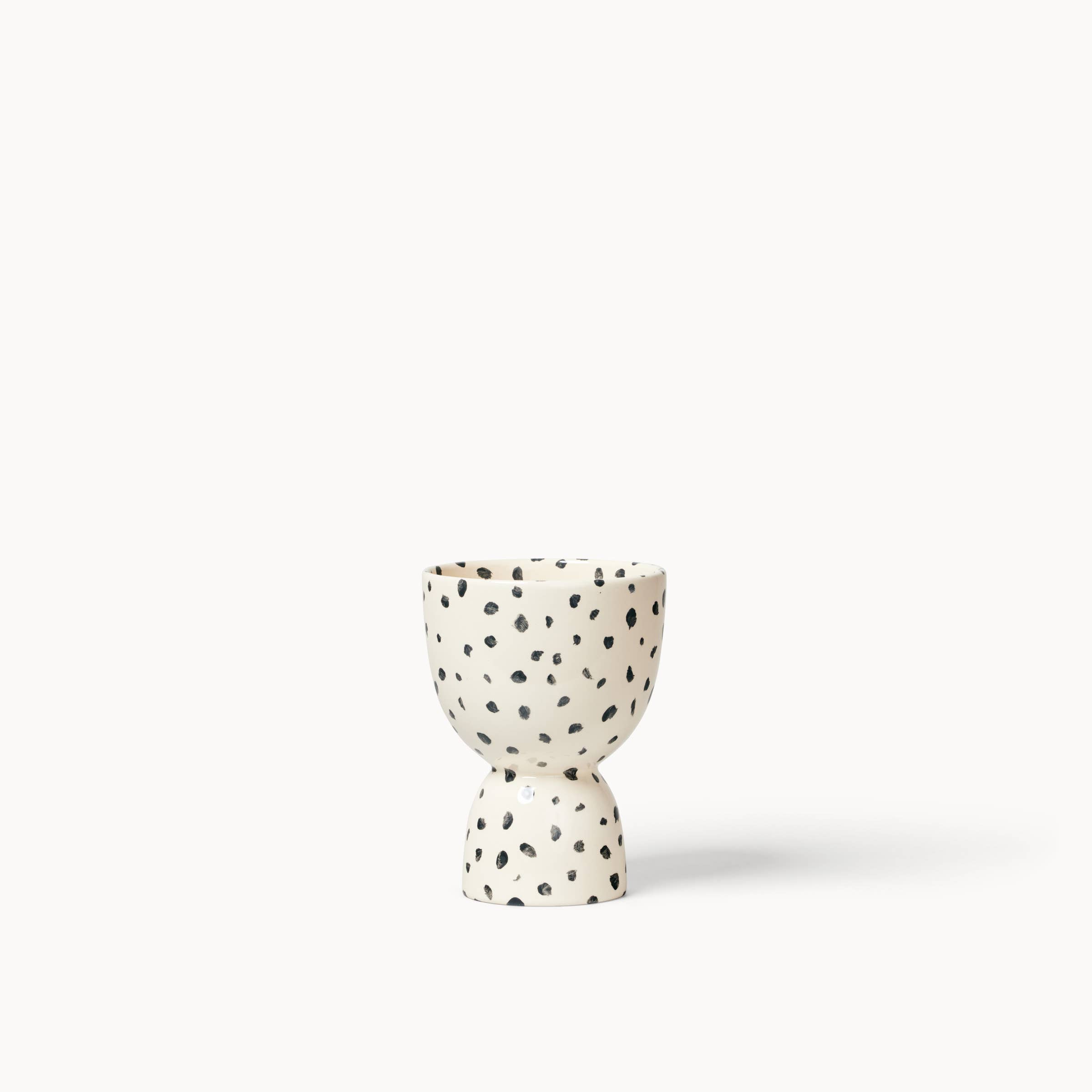 Franca - Wholesale Plant Pot - Speckled Stacked Planters (Gloss)5