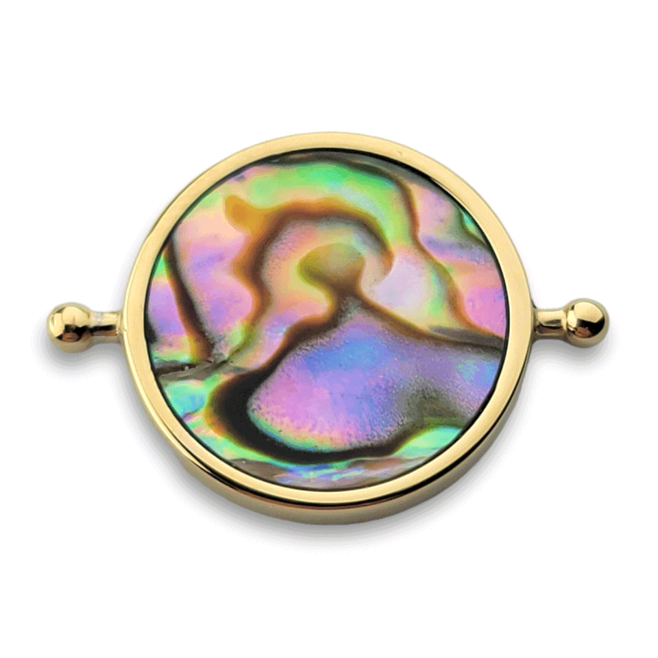 CONQUERing - Wholesale Spiritual Stone/Crystal - Abalone Shell Round Crystal Element6