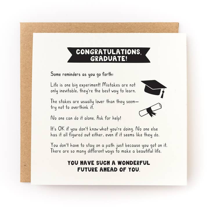 Congrats Graduate Graduation Card for wholesale by Kwohtations