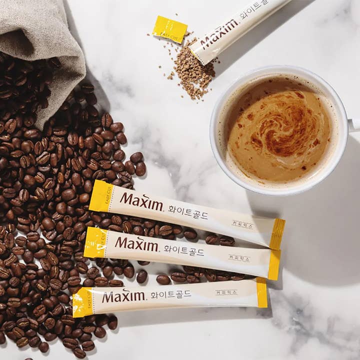 K Moitves - Wholesale Instant Coffee/Espresso - Dongsuh Maxim Instant Coffee Mix-12g (20x24, 480Sticks)