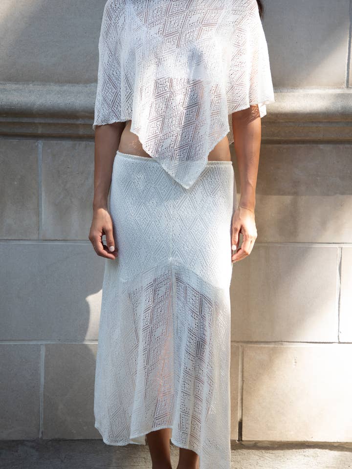 Bareminimale - Wholesale Poncho - Women's - LUCKY CROCHET PONCHO9