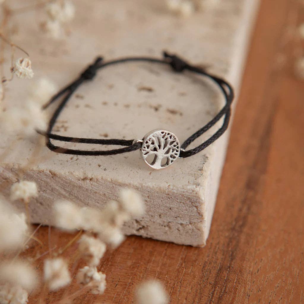 Erden-Project - Wholesale Woven/Braided Bracelet - Box of 24 5 trees bracelet1