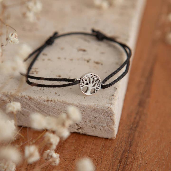 Erden-Project - Wholesale Woven/Braided Bracelet - Box of 24 5 trees bracelet1