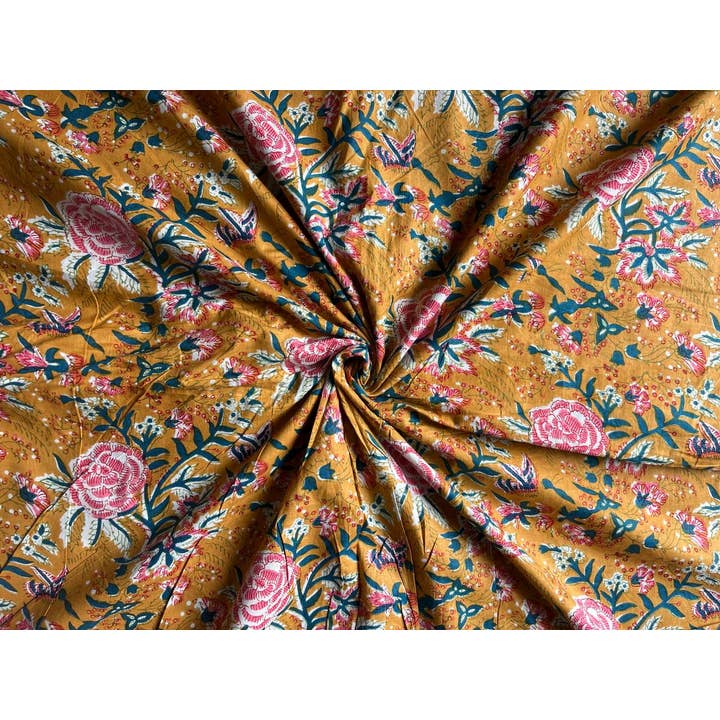 Bhawana Handicrafts - Venta al por mayor Pinturas para tela - Tela de algodón india estampada a mano, algodón tradicional