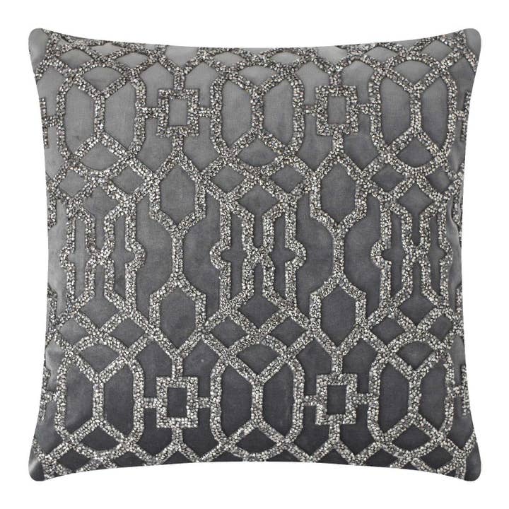 Sparkles Home - Vente Coussin décoratif - Coussin Lattice en strass1
