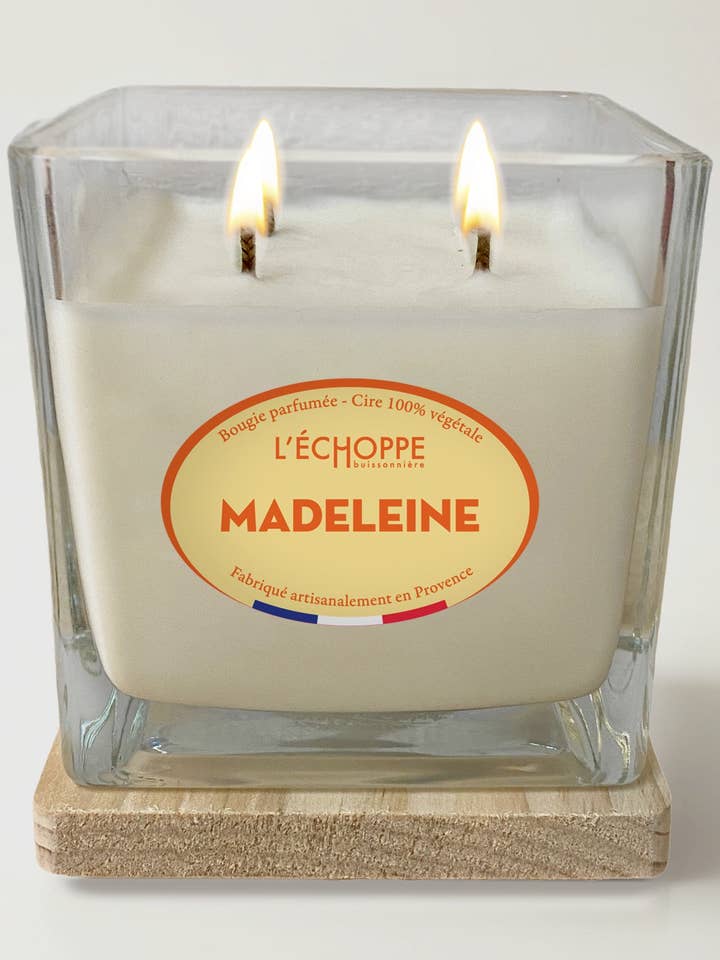 Madeleine - Candela profumata 400g per la vendita all'ingrosso da parte di L'Échoppe Buissonnière