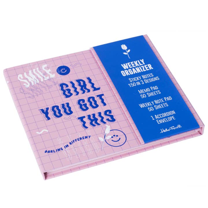 Organisateur hebdomadaire fille HF pour la vente par Helio Ferretti