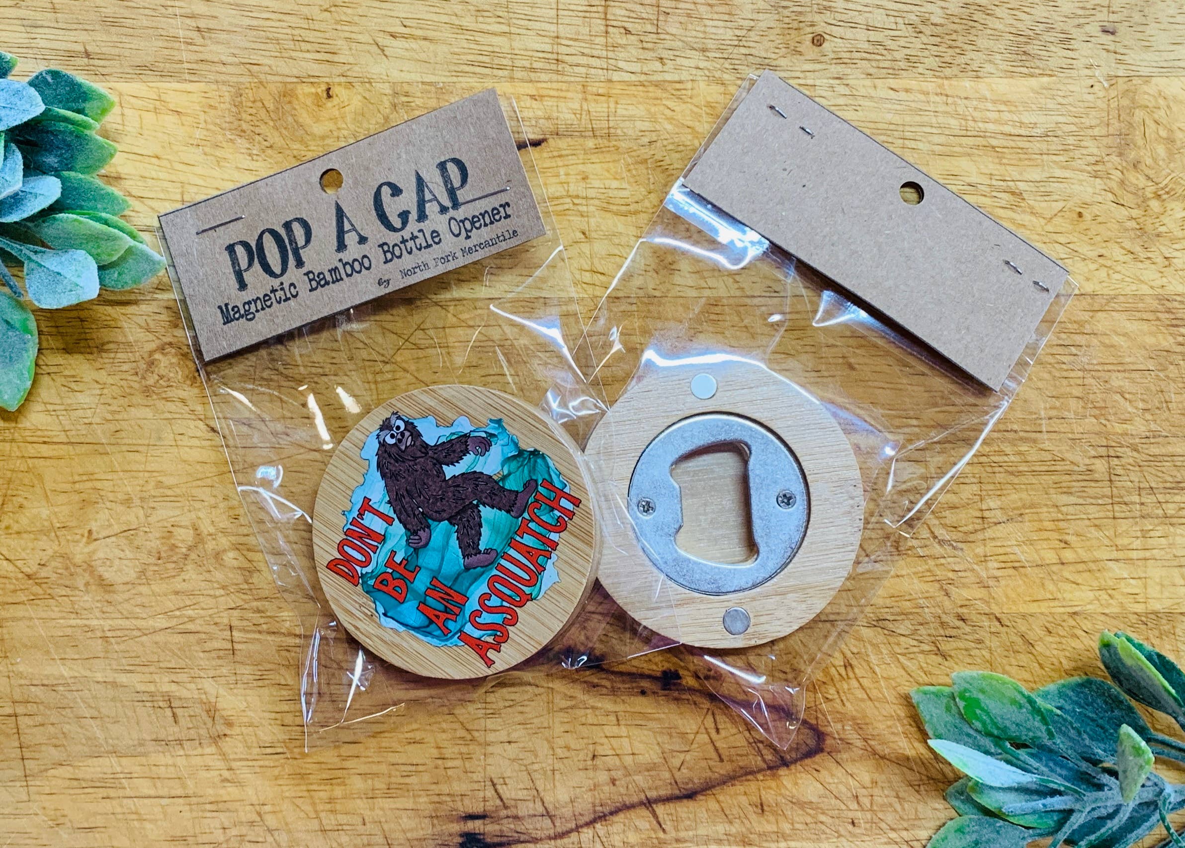 North Fork Mercantile - Wholesale Bottle/Wine Opener - Magnetic Bottle Opener, Beer Gift, Distillery, Winery, Bar1