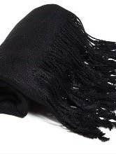 Pashmina Noire pour la vente par Dorado Accessories