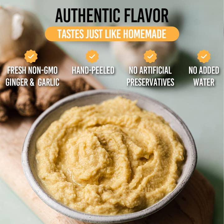 Holy Sauce - Wholesale Sauce - Nawabi Life Premium Ginger & Garlic Paste – 24.7 oz (700g)1