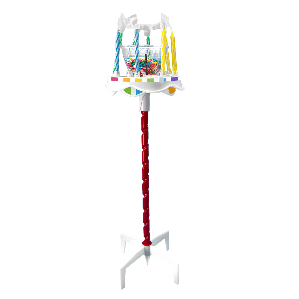 JFL Enterprises - Wholesale Cake Candle - Sprinkle Fountain Birthday Candle Counter Display6