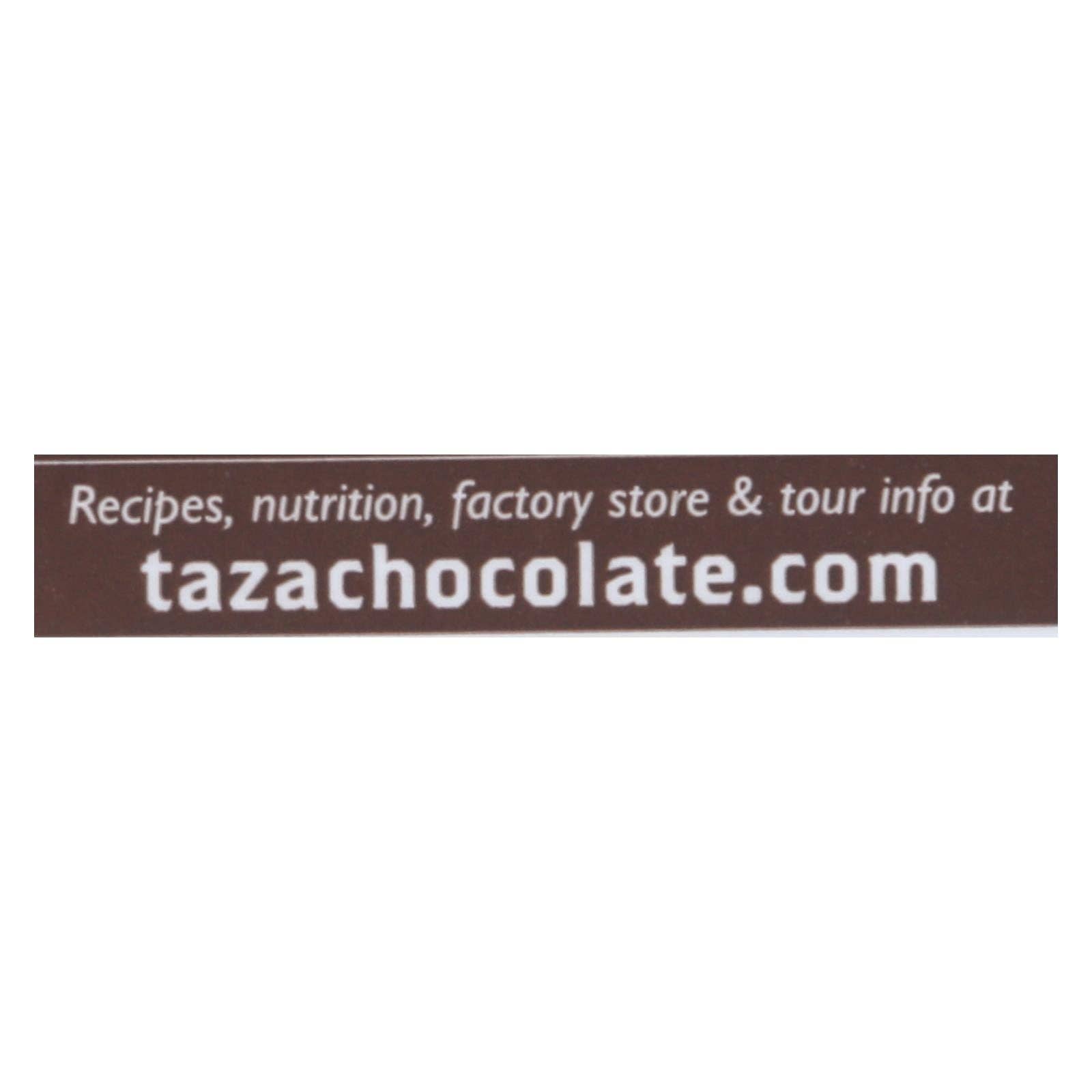 Everyday Supply Co - Wholesale Chocolate Bar - Taza Organic 100% Dark Chocolate Discs, 2.7oz, Pack of 121