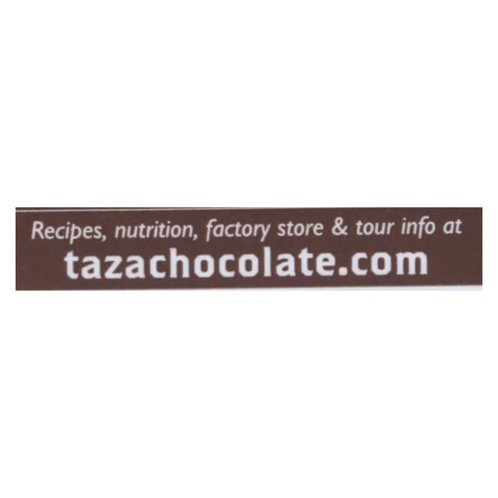 Everyday Supply Co - Wholesale Chocolate Bar - Taza Organic 100% Dark Chocolate Discs, 2.7oz, Pack of 121